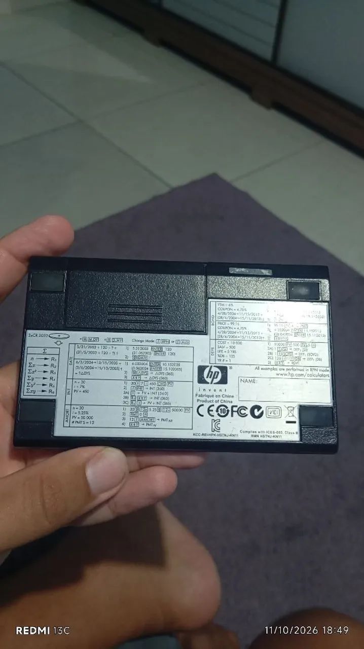 Calculadora De finanças HP  - Foto 2