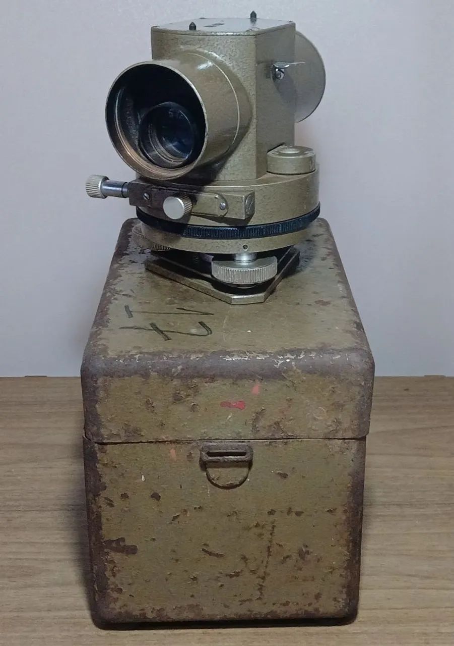 Nível topográfico óptico vintage zuiho - Sem teste  - Foto 3