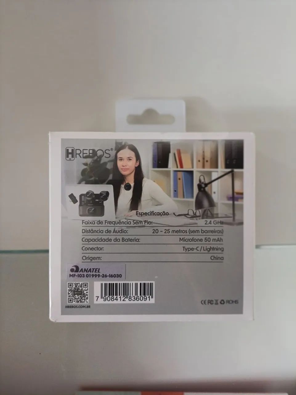 Microfone de lapela MF 103 hrebos - Foto 4