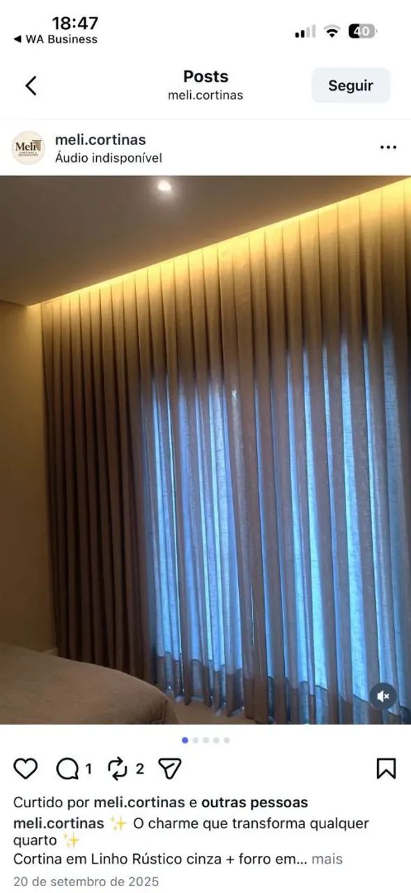 Cortinas sob medida melhor preço da região - Foto 4