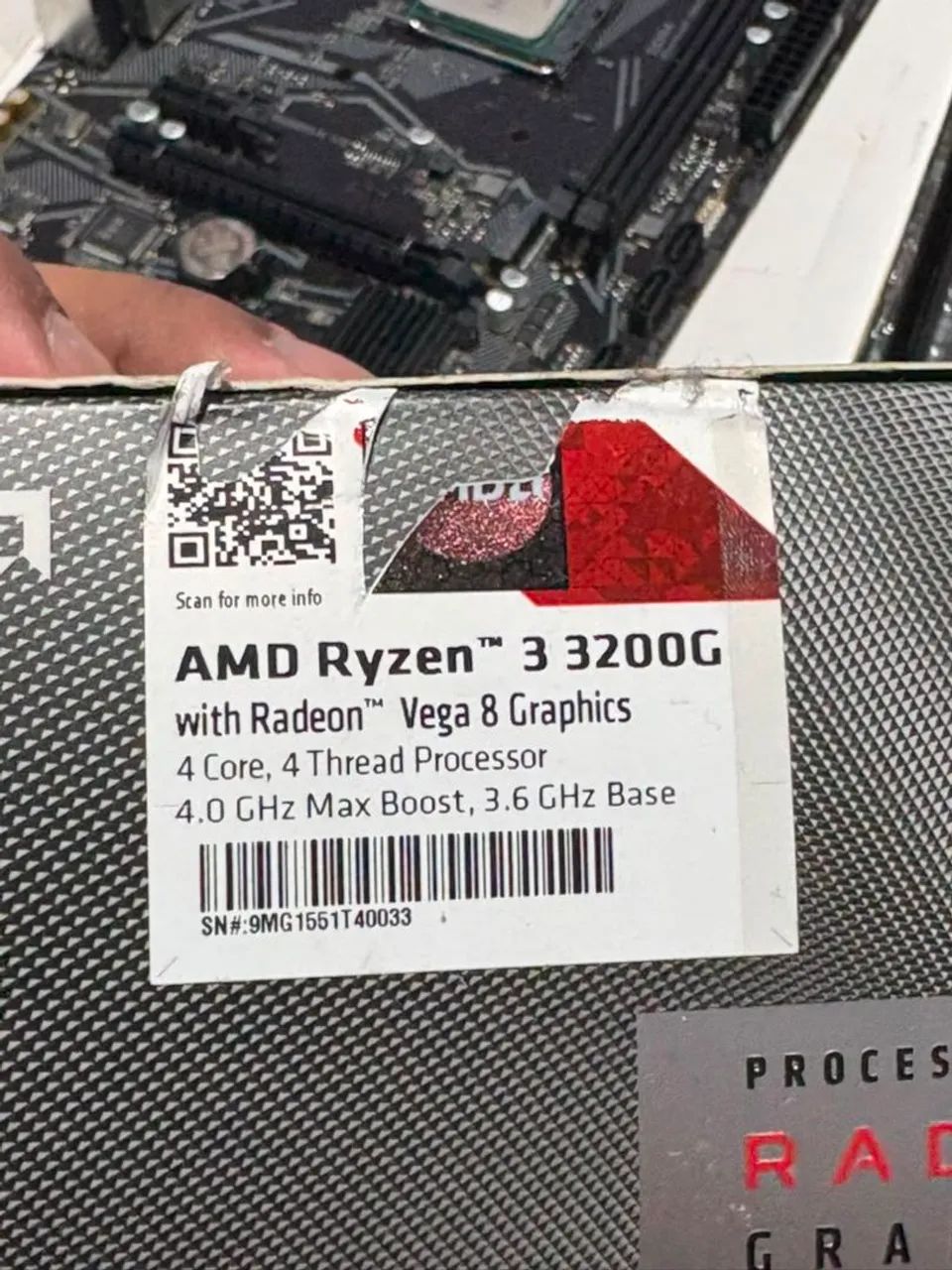 Processador Ryzen 3 3200G