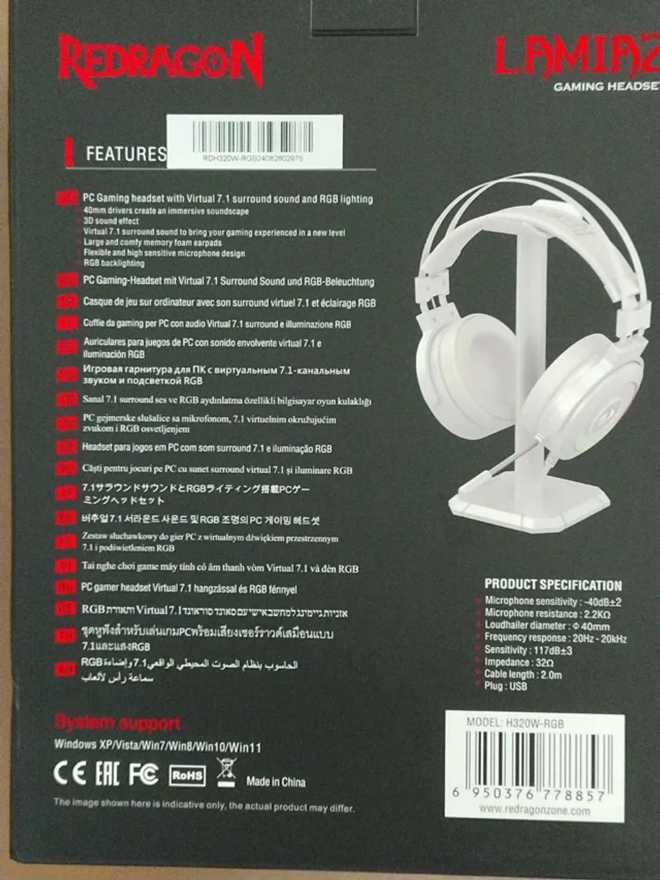 Lamia 2 Gaming Headset. - Foto 2