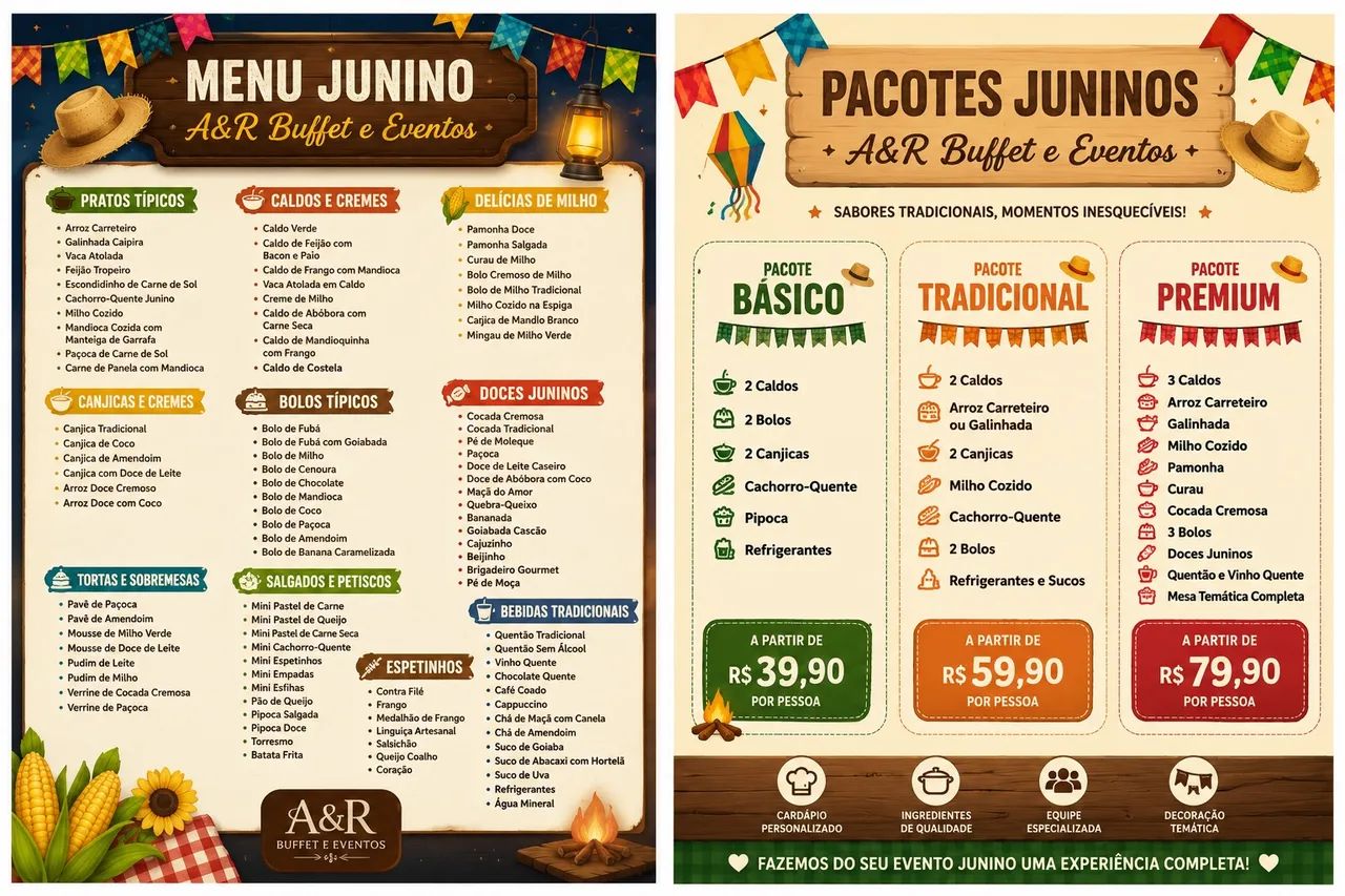 ? Buffet Junino Completo para Empresas e Festas no DF - Foto 2