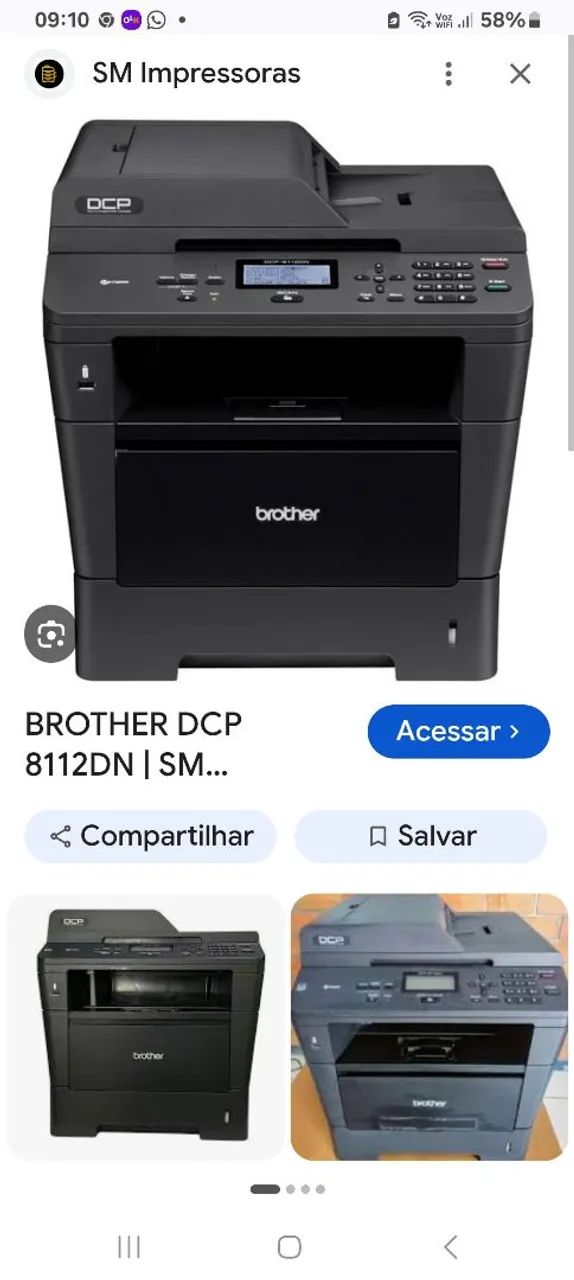 Impressora brother 8112/ 8152 só $390,00 - Foto 2