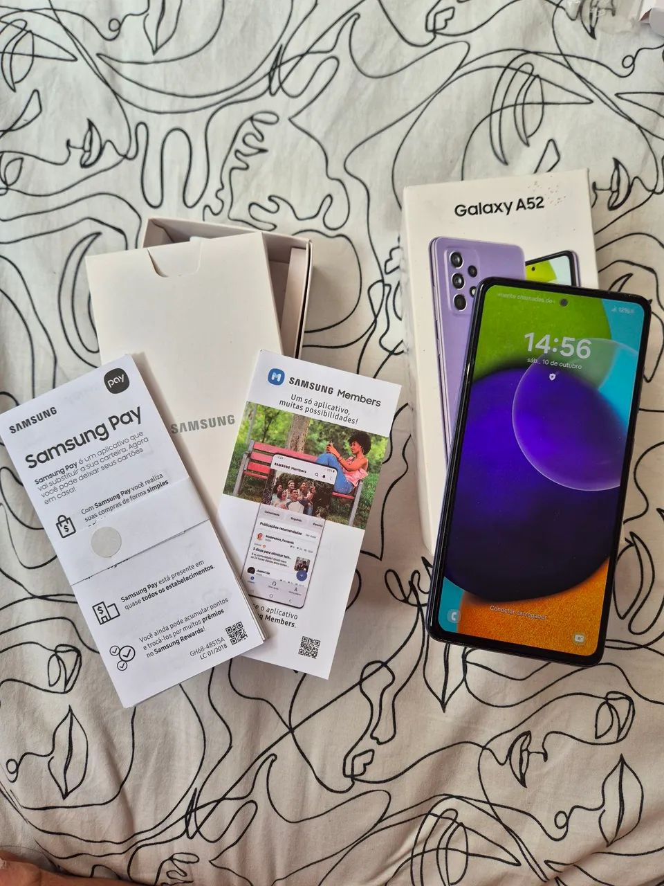 Celular A52 em ótimo estado de conserva ção  - Foto 2