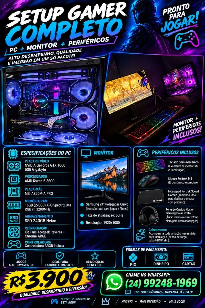 Pc gamer ryzen 5