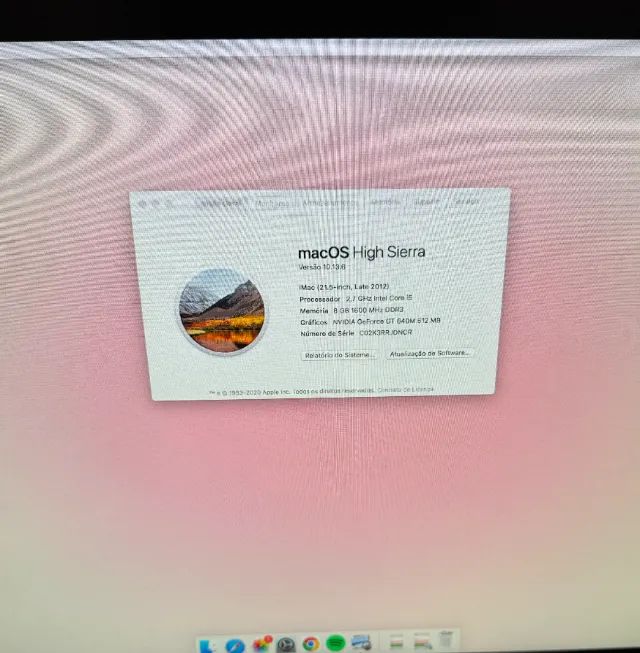 completo - iMac Apple 21,5" Late 2012 | Intel i5 | 8GB RAM | SSD | Caixa Original - Foto 5