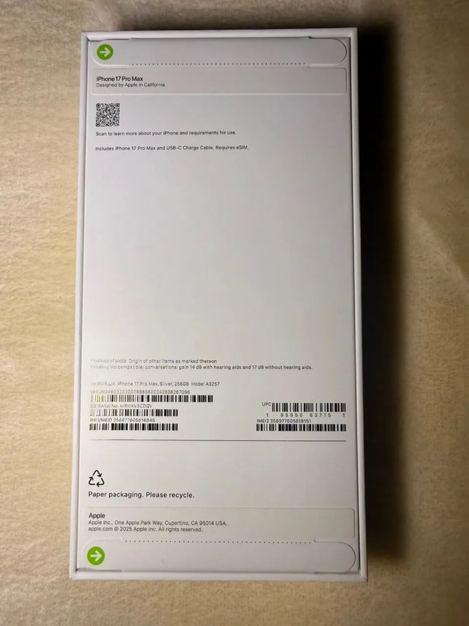 Iphone 17 pro max - 256gb - LACRADO - Foto 4
