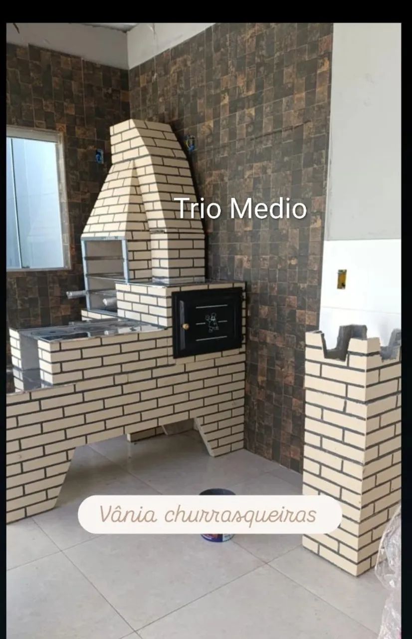 Fogão a lenha , forno , churrasqueira e forno de pizza  - Foto 5