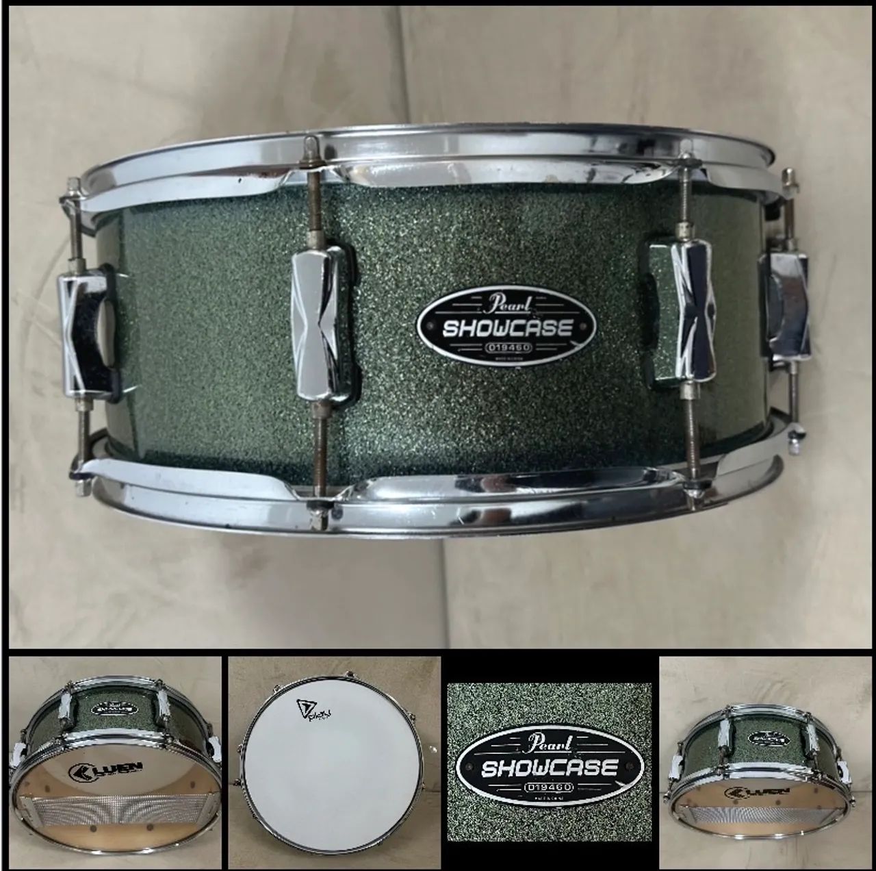 Caixa Pearl Showcase 14x5,5 + Brinde