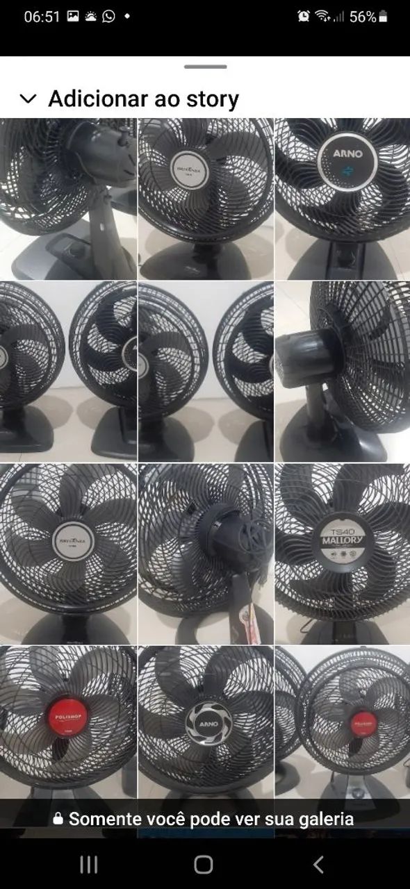 Ventilador 40 centímetro todos 
