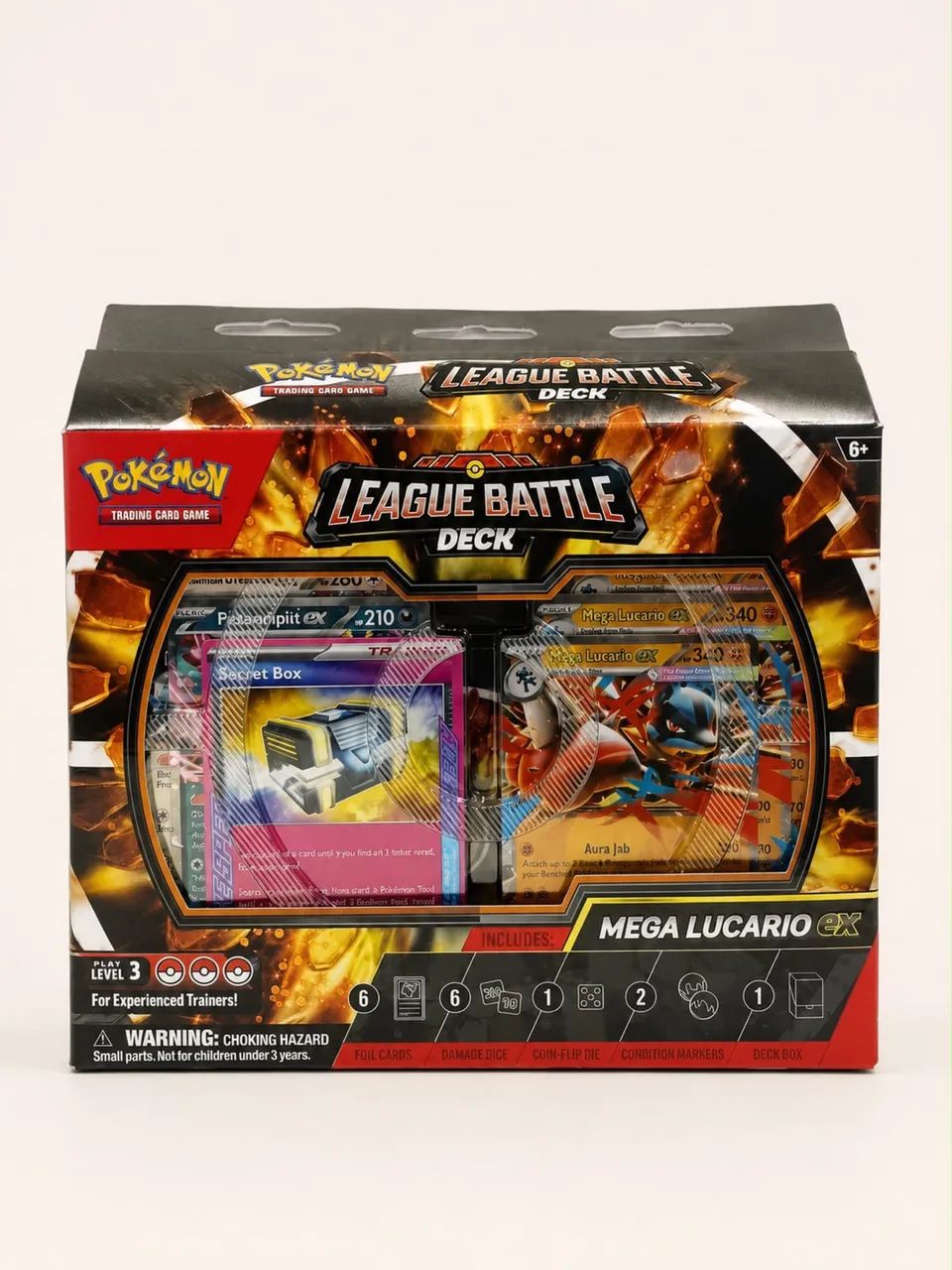 Pokémon TCG: Mega Lucario EX League Battle Deck - Inglês 