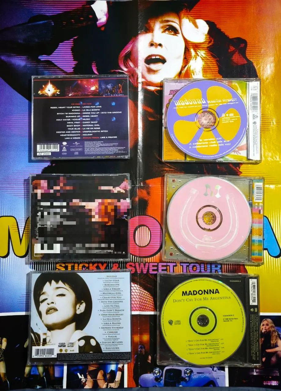 Lote CDs Madonna Importados e Nacionais - Foto 3