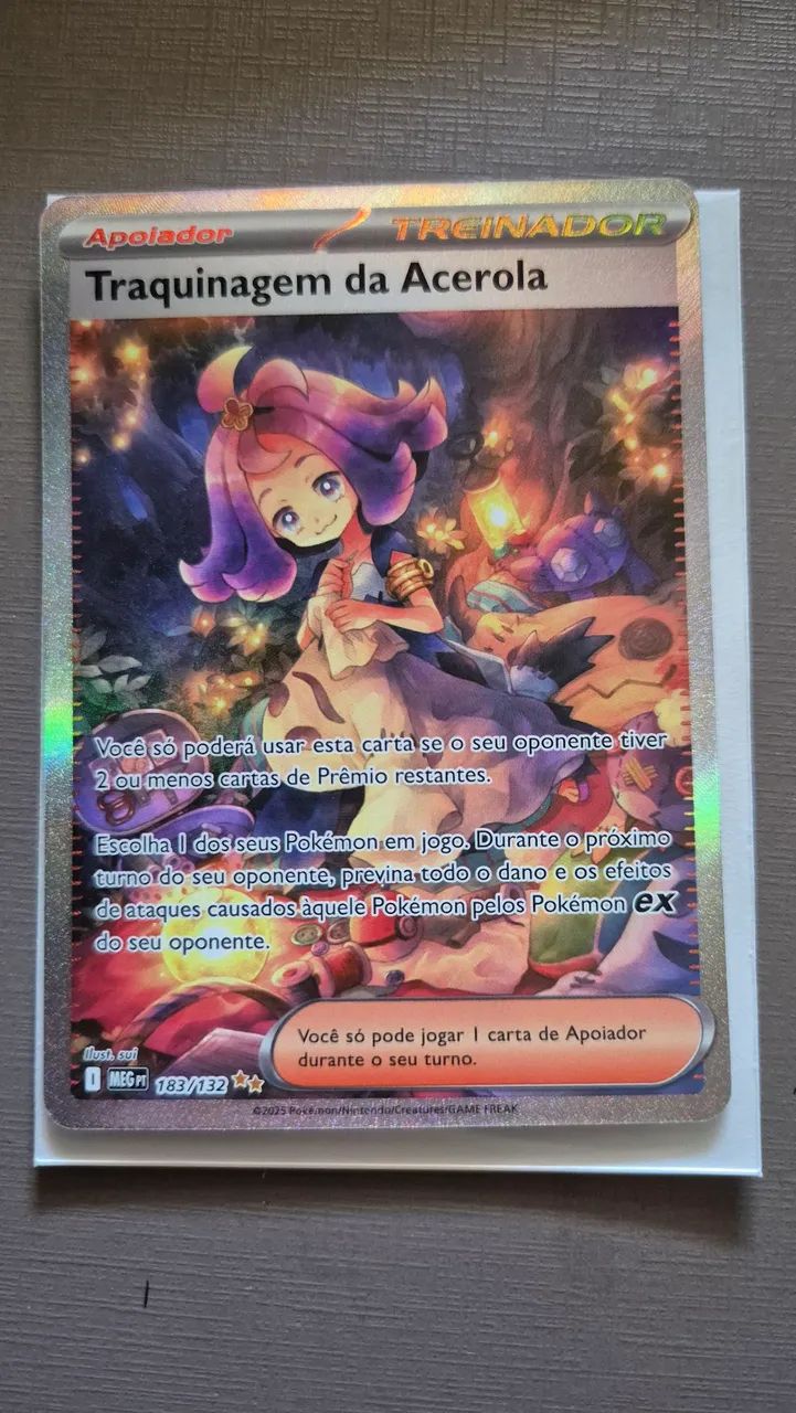 Card - Traquinagem da Acerola