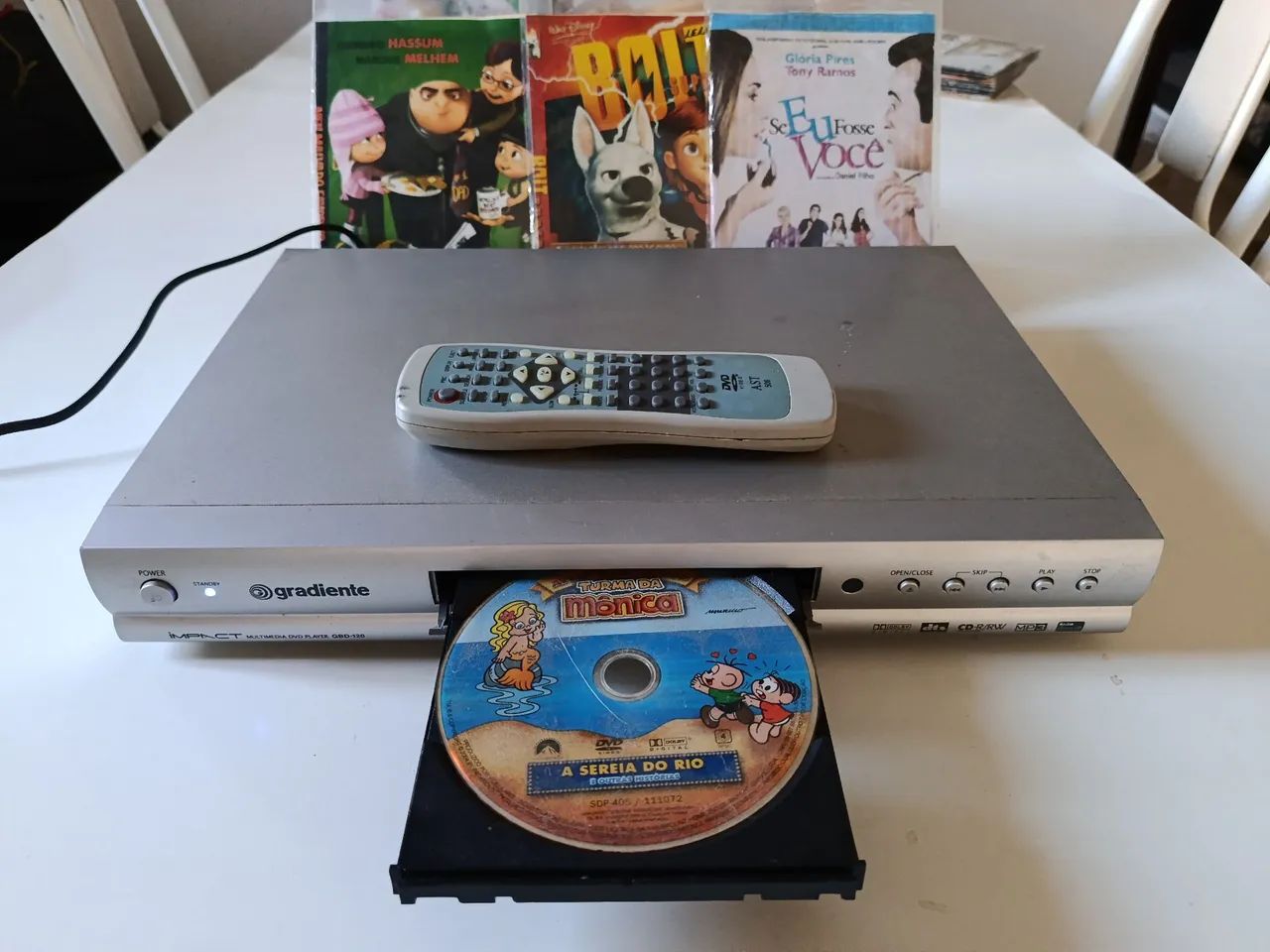 Dvd e CD Player Digital Gradiente Original Novinho  - Foto 5