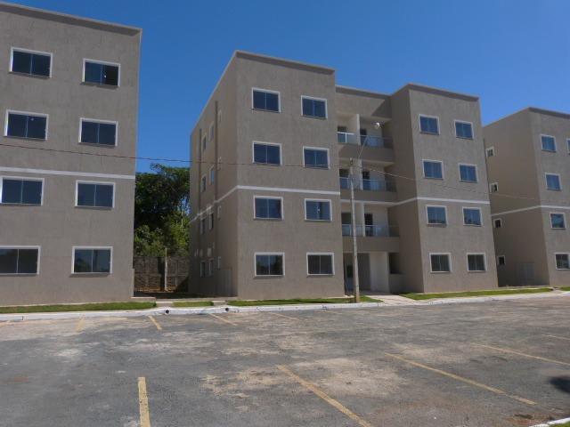 Apartamento de 2 quartos em condomínio fechado á venda na Cidade Ocidental - MCMV