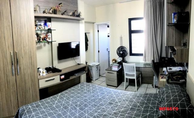 Palazzo Florentino, 3 suítes, gabinete, 3 vagas, projetado, quadra, próximo parque do Cocó - Foto 12
