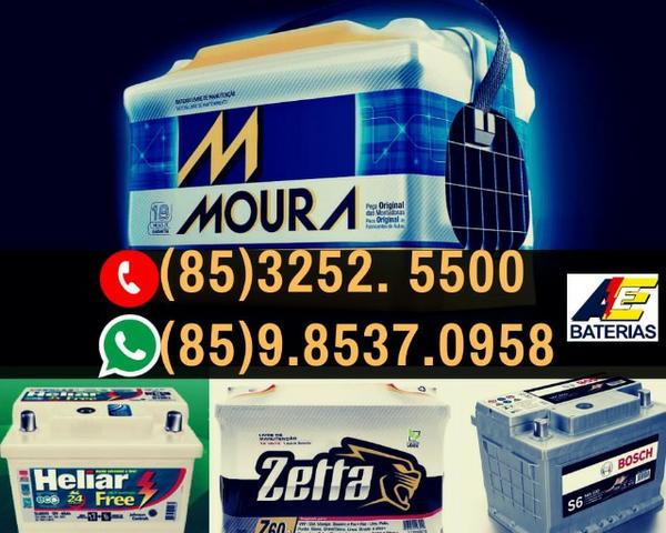 R$180,00 Bateria De Marca Para O Seu Carro