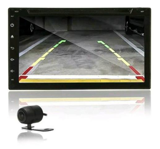 Central Multimídia Tela 7" Full HD Rádio Bluetooth Usb Sd Voolt Câmera De Ré Grátis - Foto 3