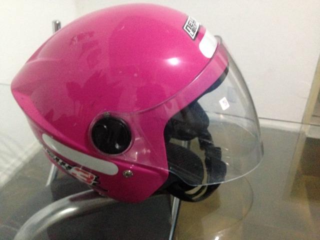 Capacete Rosa