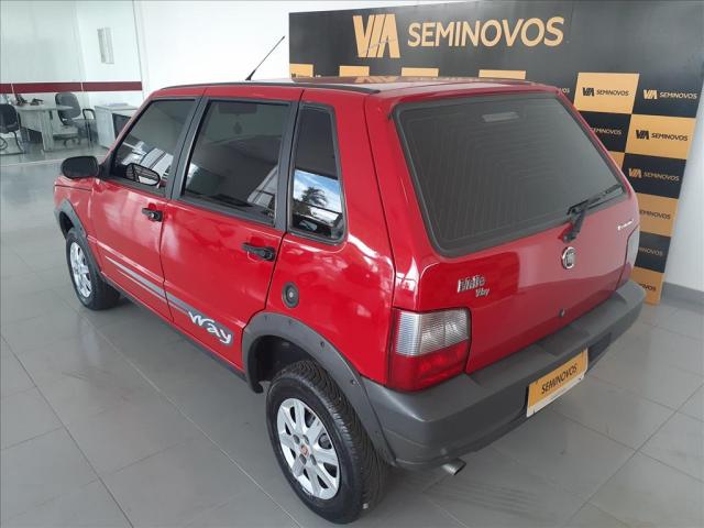 FIAT UNO 1.0 MPI MILLE WAY ECONOMY 8V FLEX 4P MANUAL - Foto 4