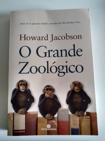 Livro "O Grande Zoológico" de Howard Jacobson