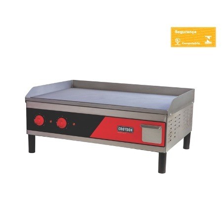 Chapa para Hamburguer 80cm Elétrica 220V Croydon - Ce08