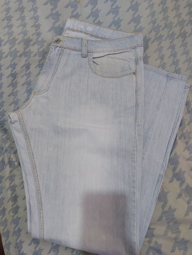 Calça jeans masculina tam 48 - Foto 4