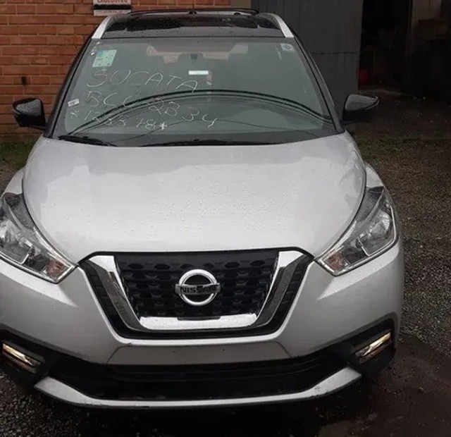 Kicks 1.6 2019 Capo Motor Porta Airbag Parachoque Farol Lanterna Sucata - Foto 3