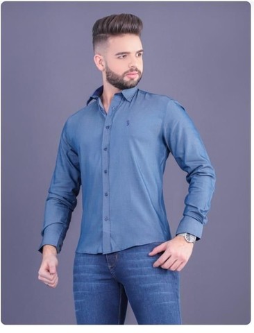 Camisas Jeans Algodão e No Jeans Tenceel  - Foto 5