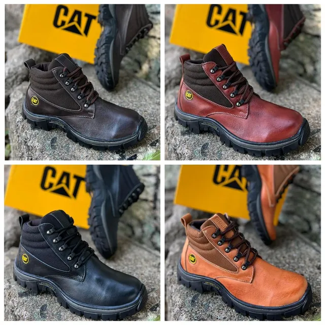 Bota CAT adventure Cano Curto 2085 - Fortal Botas