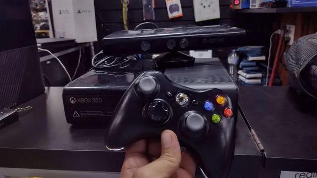 Xbox 360 Rgh E Lt 3.0 Hd 500gb Lotado De Jogos - Desconto no Preço