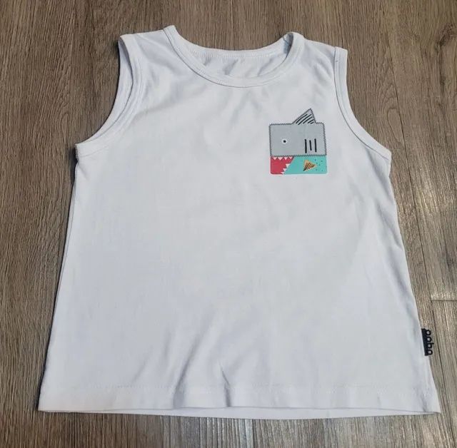 Blusa Regata infantil da Alphabeto<br>