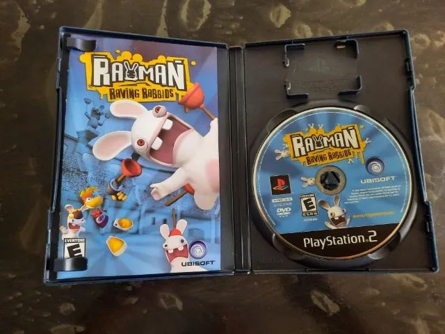 Jogo Ps2 Rayman Raving Rabbids