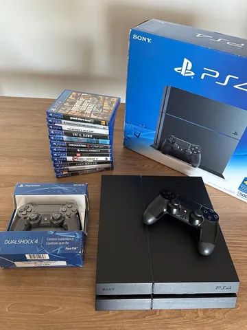 Playstation 4 Pro Nacional + jogos + garantia BR