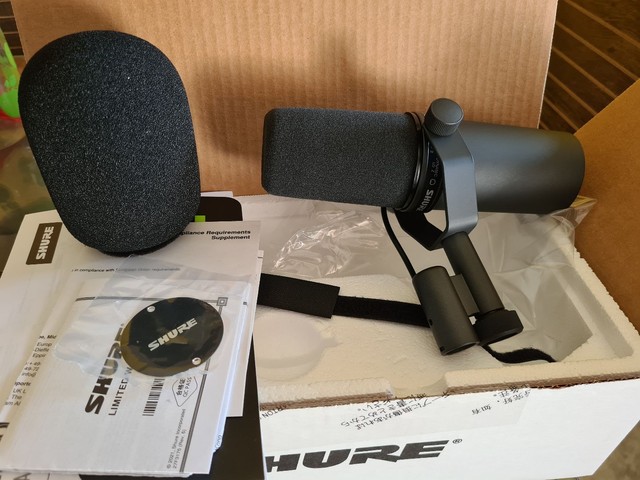 Microfone shure sm7b original