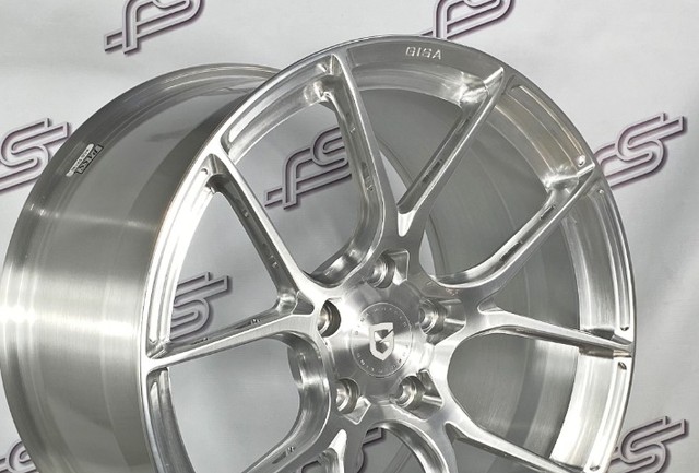 Rodas Gisa FF6800 Forged P/ 911 Aço Escovado 5x130- 20x8,5 e 20x11,5 - Foto 4