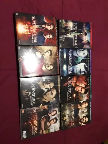 Coleção DVD Supernatural 1ª até 8ª temporada