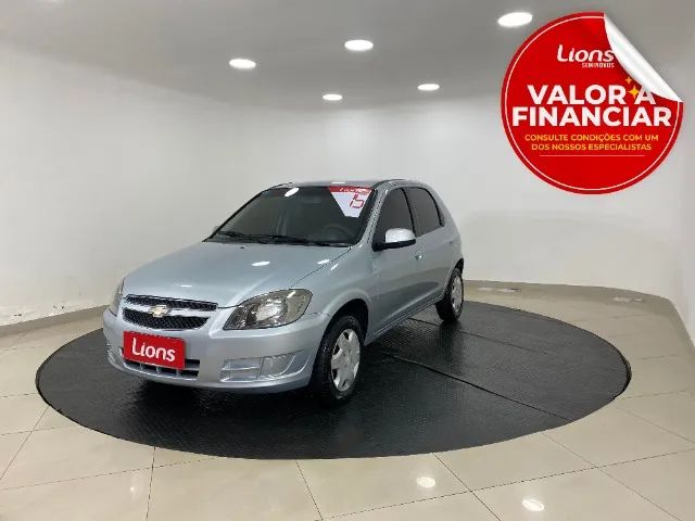 Chevrolet Celta LT 1.0 2015 prata