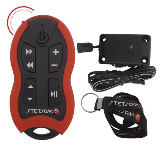 Controle Longa Distancia Stetsom Sx1 500 Metros Universal Som Mp5 Bob Radio Toca cd - Foto 5