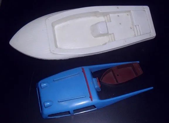 ATMA - Lancha de plastico década de 70 - Foto 2