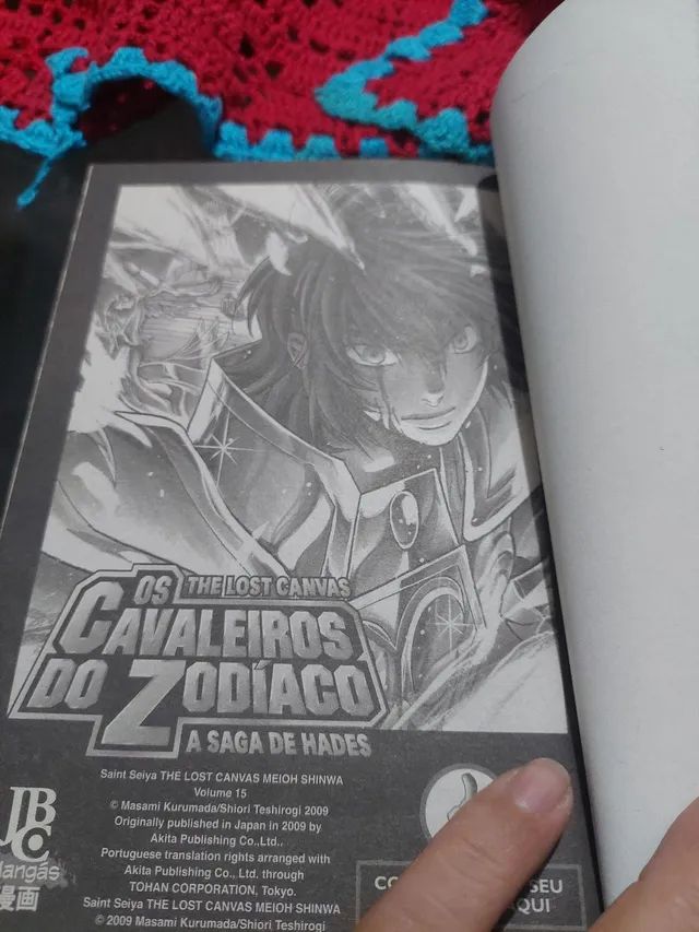 MANGÁ  CAVALEIROS DO ZODÍACO  - Foto 3