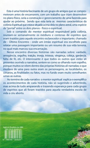 Livro espirita  -- Último Encontro -- Autor : Valter Carmona - Foto 2