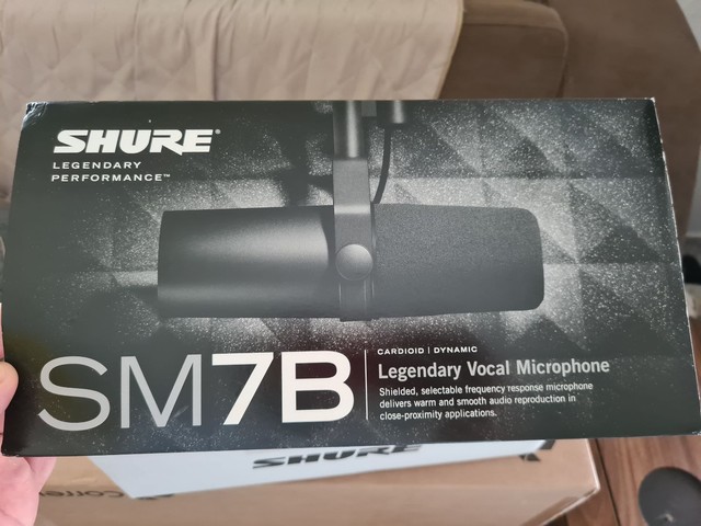 Microfone shure sm7b original