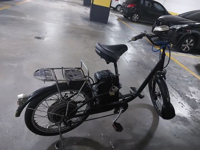 E-Bike Leve bateria de lítio aro 22 autonomia de 20km - Foto 2