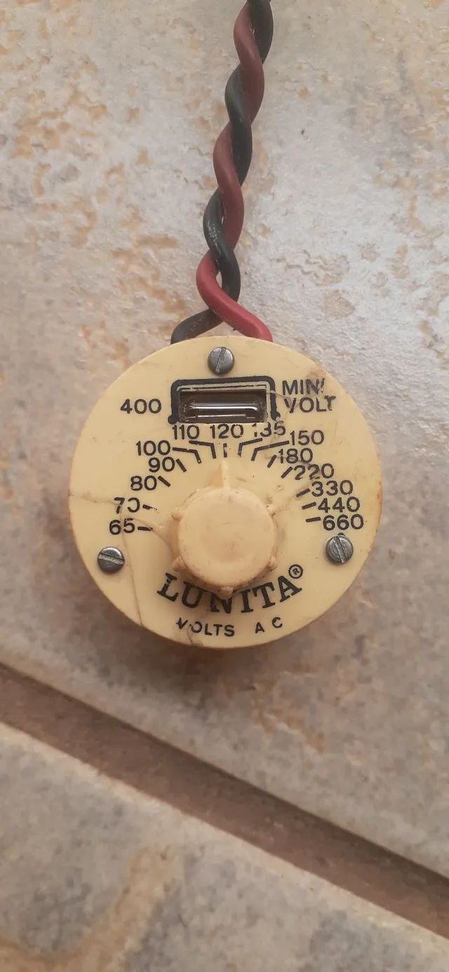 Teste de Voltagem antigo