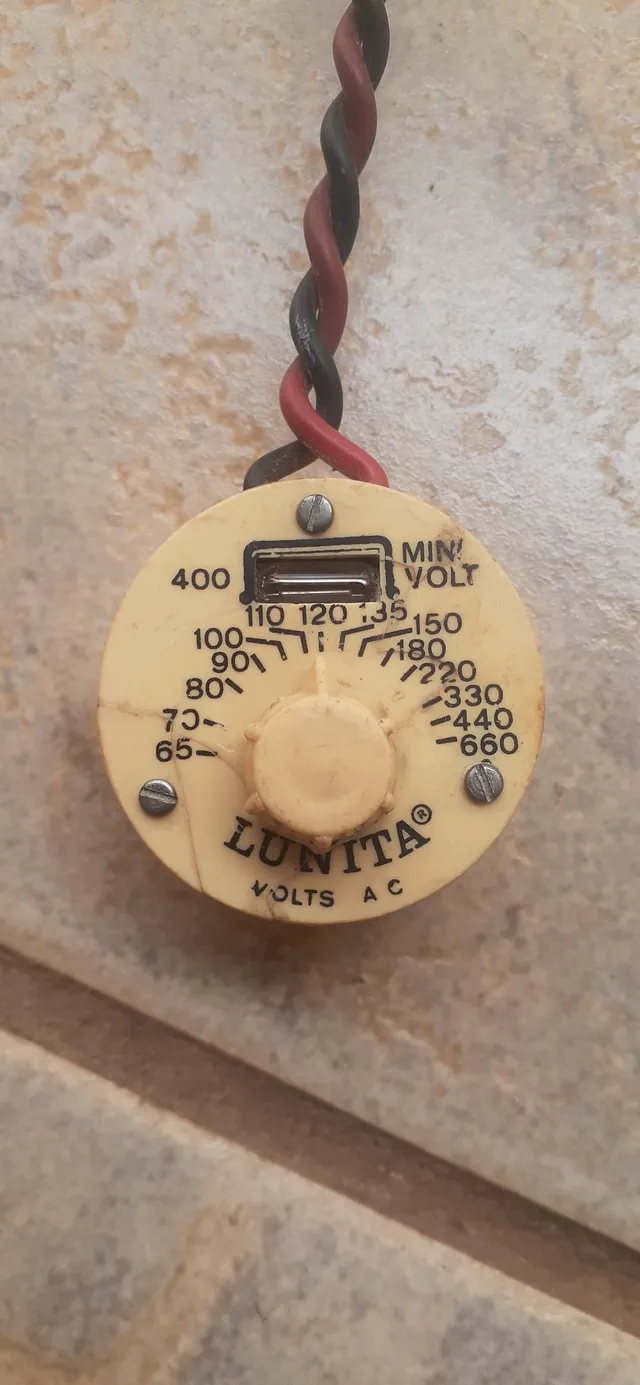 Teste de Voltagem antigo
