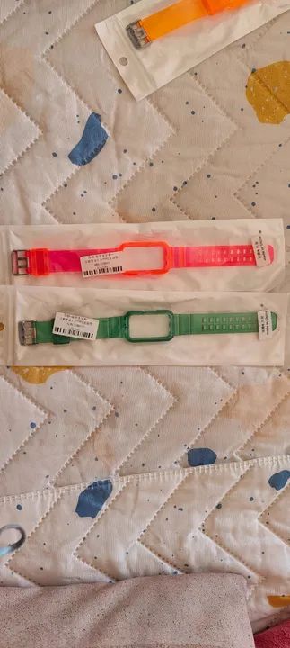 Pulseira para Huawei e Honor Band 6 transparente - Foto 3