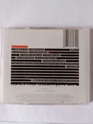 Cd Madonna American Life 2003 - Foto 2
