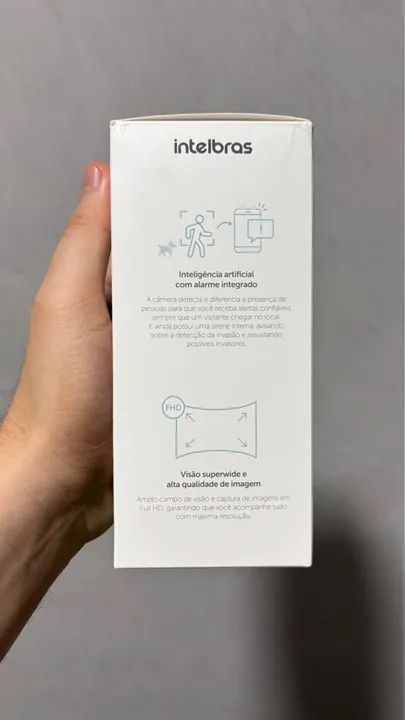 Câmera de Segurança Intelbras Mibo iM3 - Nova - Foto 3